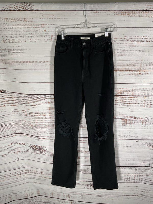 NEW Pacsun Women's 90's Boyfriend Jeans Distressed Black Size 25