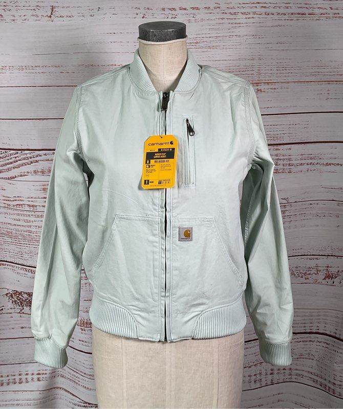 Carhartt Women's Crawford Bomber Jacket Light Green S