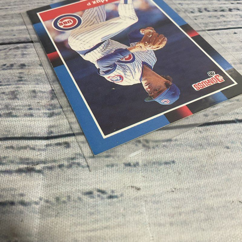 Vtg. Donruss 88 Greg Maddux #539 Ungraded Baseball Card Great Condition