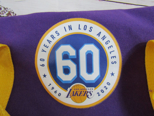 2020 Los Angeles Lakers 60th Year Anniversary Duffle Bag