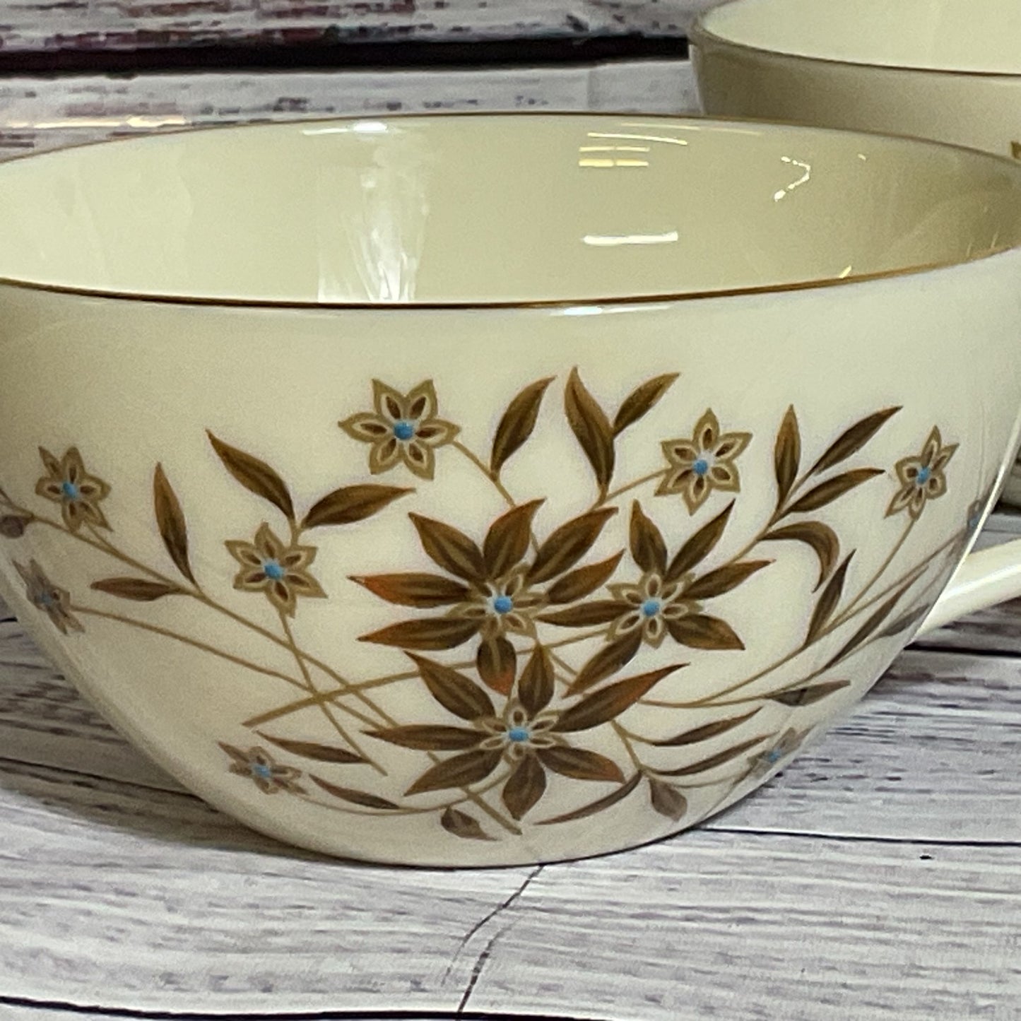 LENOX Starlight 6 Cups And 4 Saucers- 10 pieces (1 of 2)
