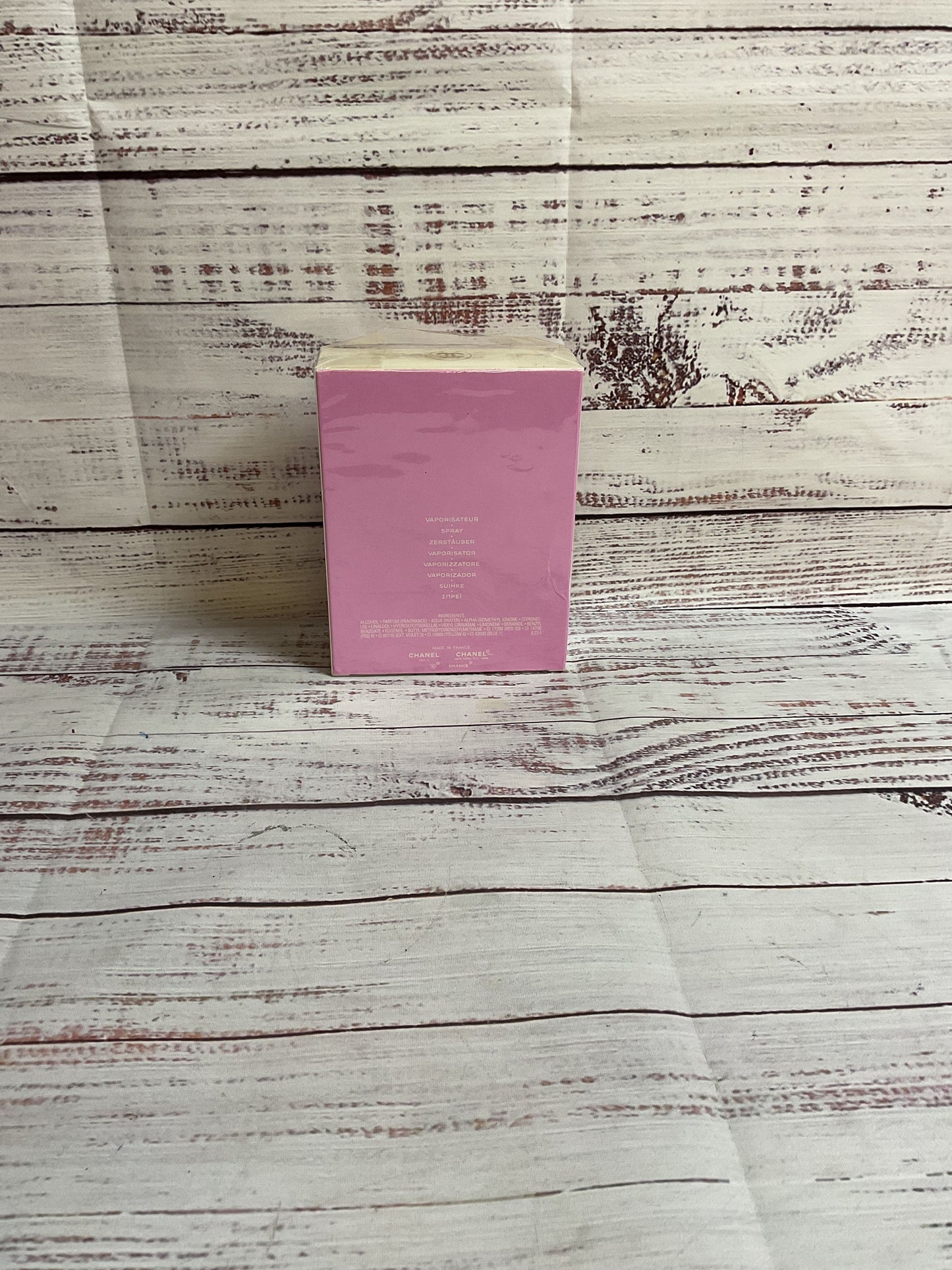 Chance Chanel Perfume Open Box