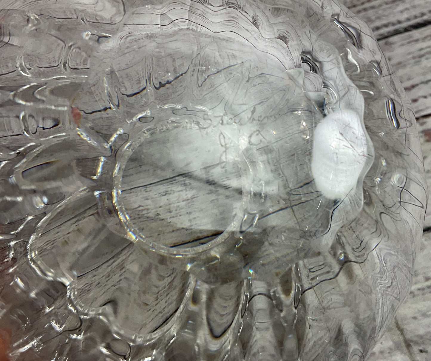 Steuben Glass Flare Bowl Vase Clear