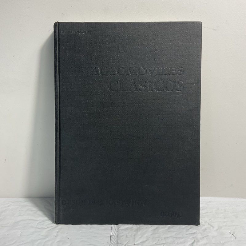 VTG. Automoviles Clasicos Book Michael Bowler Spanish Classic Car Book