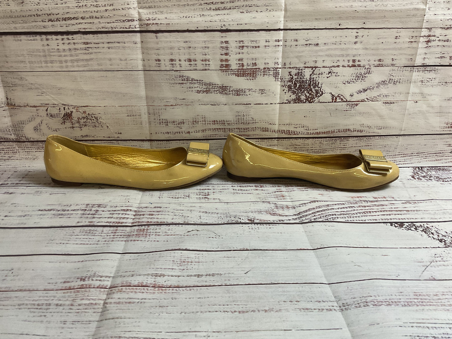 Kate Spade Yellow Slip-On Slide Women 7M