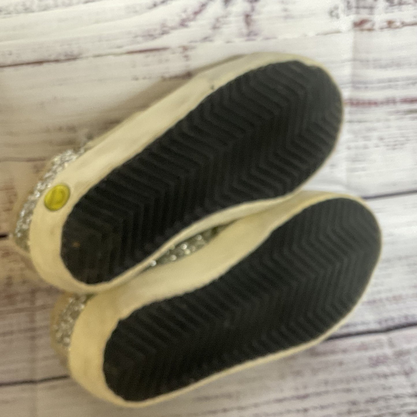 GOLDEN GOOSE Superstar Toddler Gray Glitter Sneakers- SZ 25 (SEE SIZE CHART)