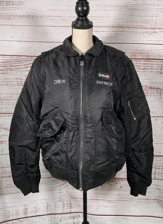 Schott Billie Eilish 1 By 1 Tour Patrick Crew Jacket Black XL