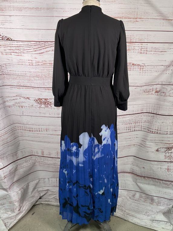 Ivee Floral Print Long Sleeve Dress Multicolor S