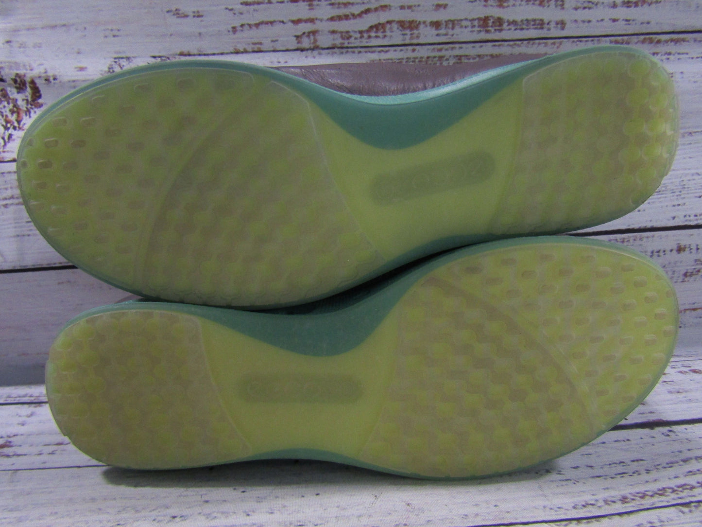 Ecco Cool Pro Women's Purple Leather Gore-Tex Waterproof Golf Shoes Size 6
