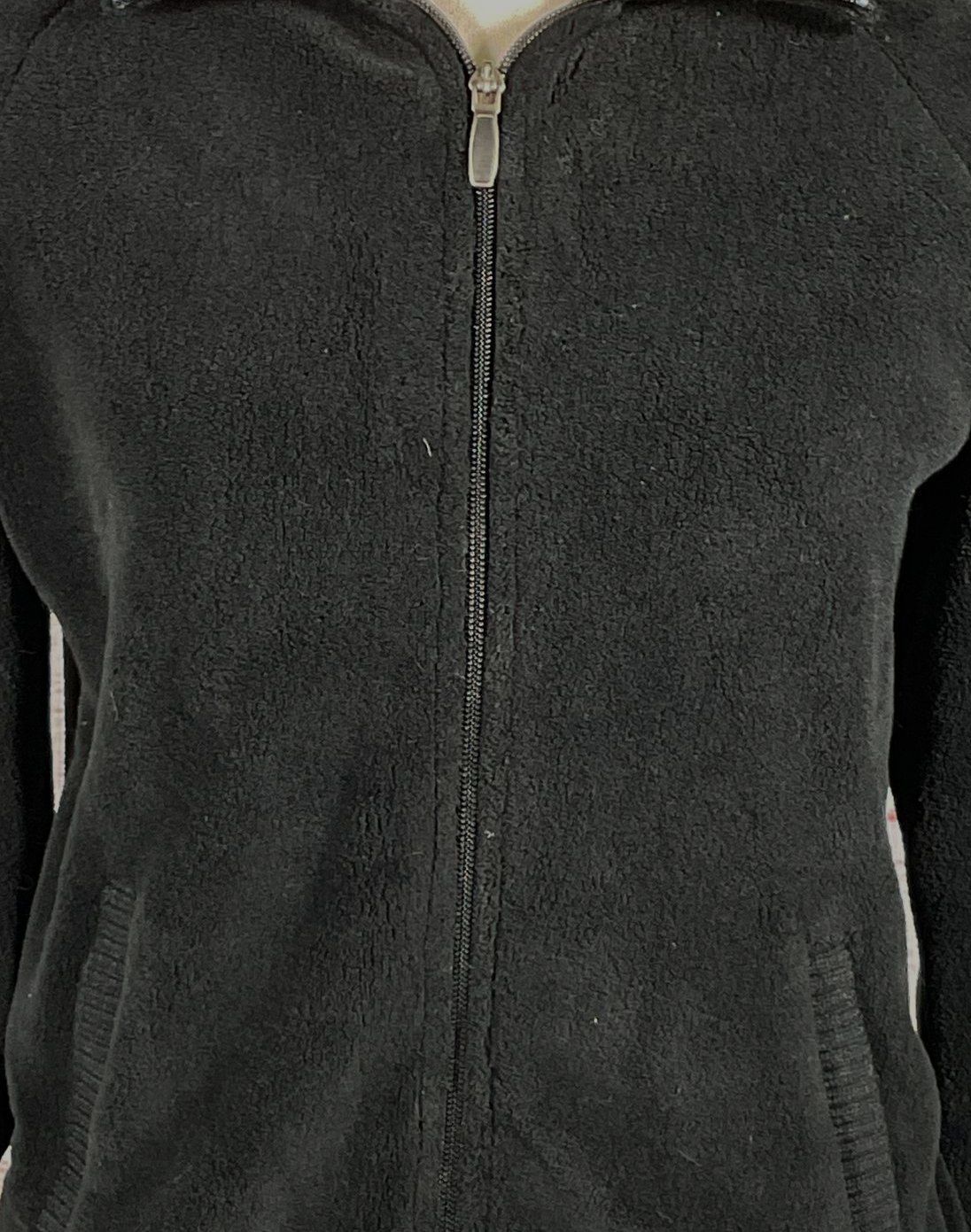 Columbia Zip Down Terry Soft Jacket Black M