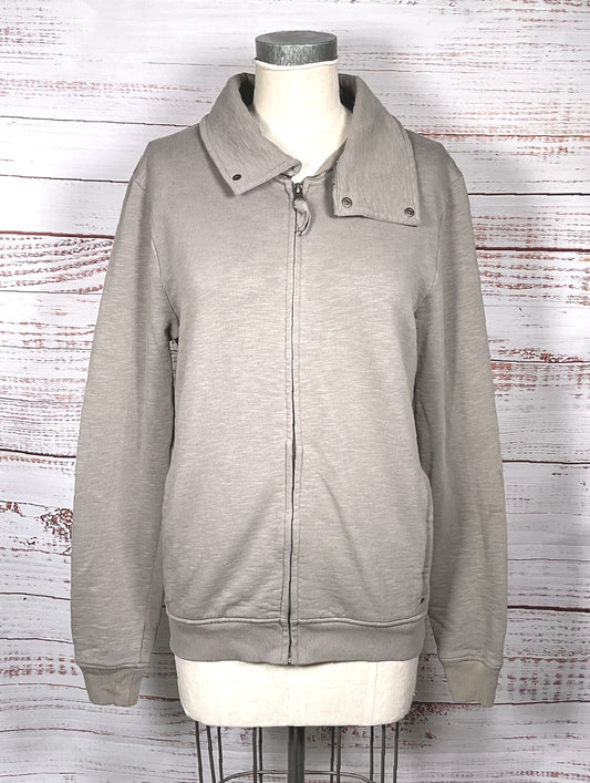AllSaints Mevens Funnel Neck Sweater Heather Gray M