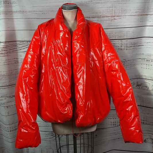 YEEZY YZY for GAP Men's Red Puffy Jacket- SZ XL