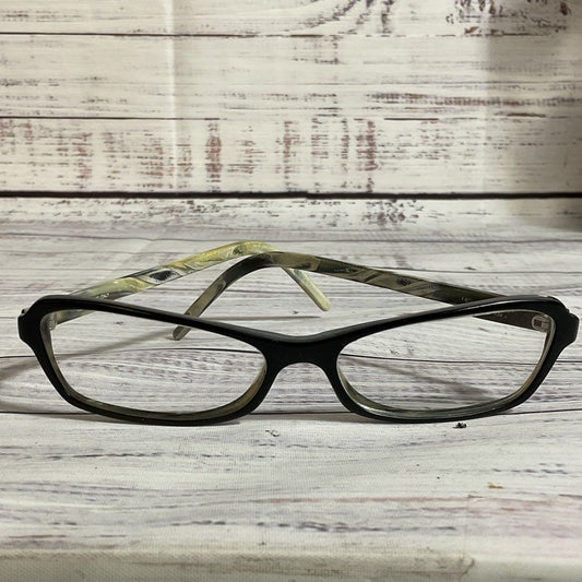 FENDI Unisex Black/Gray Marble Eyeglasses- 135 (FRAMES ONLY)