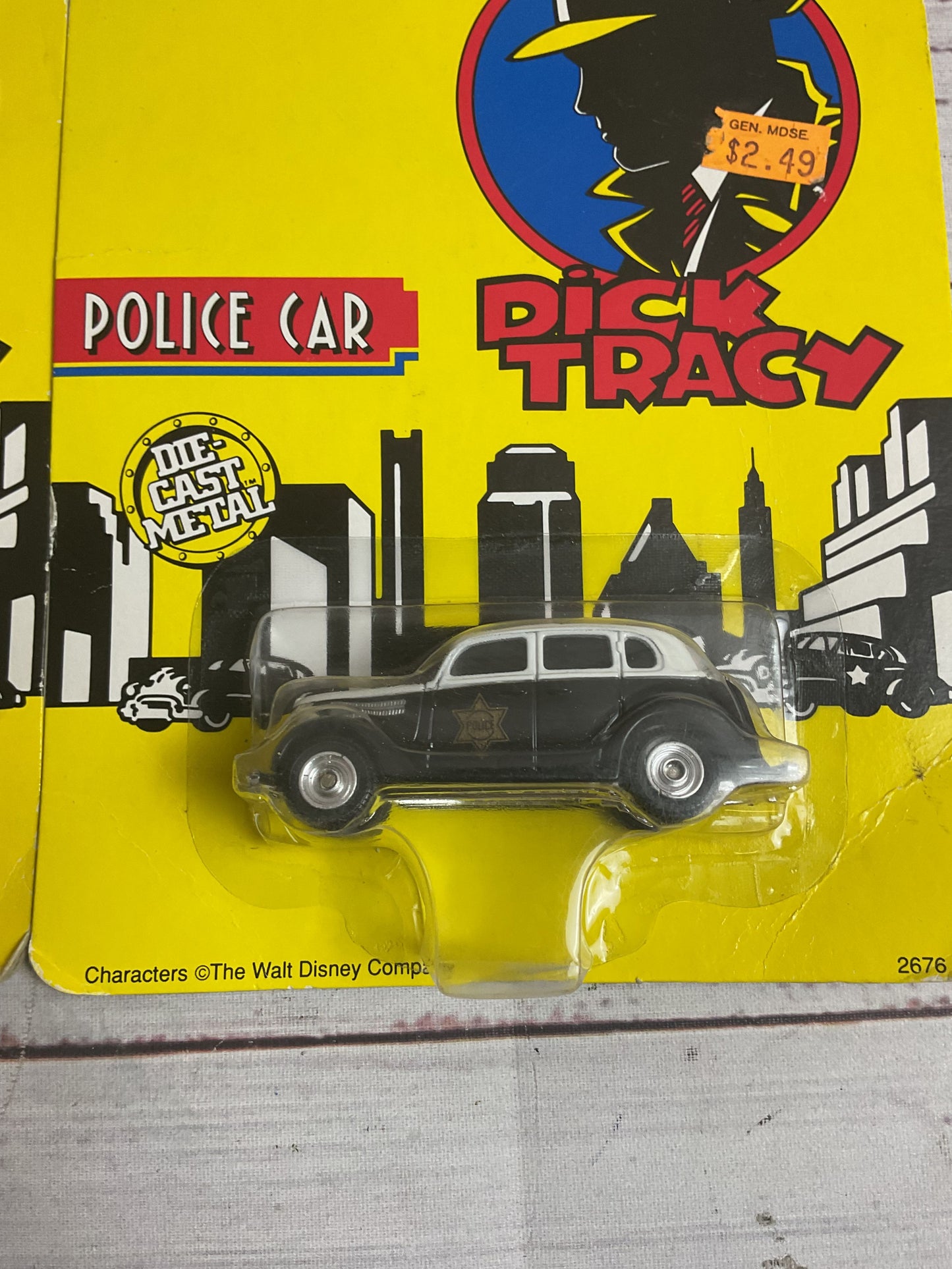 Vintage ERTL Dick Tracy Die Cast 3 Cars