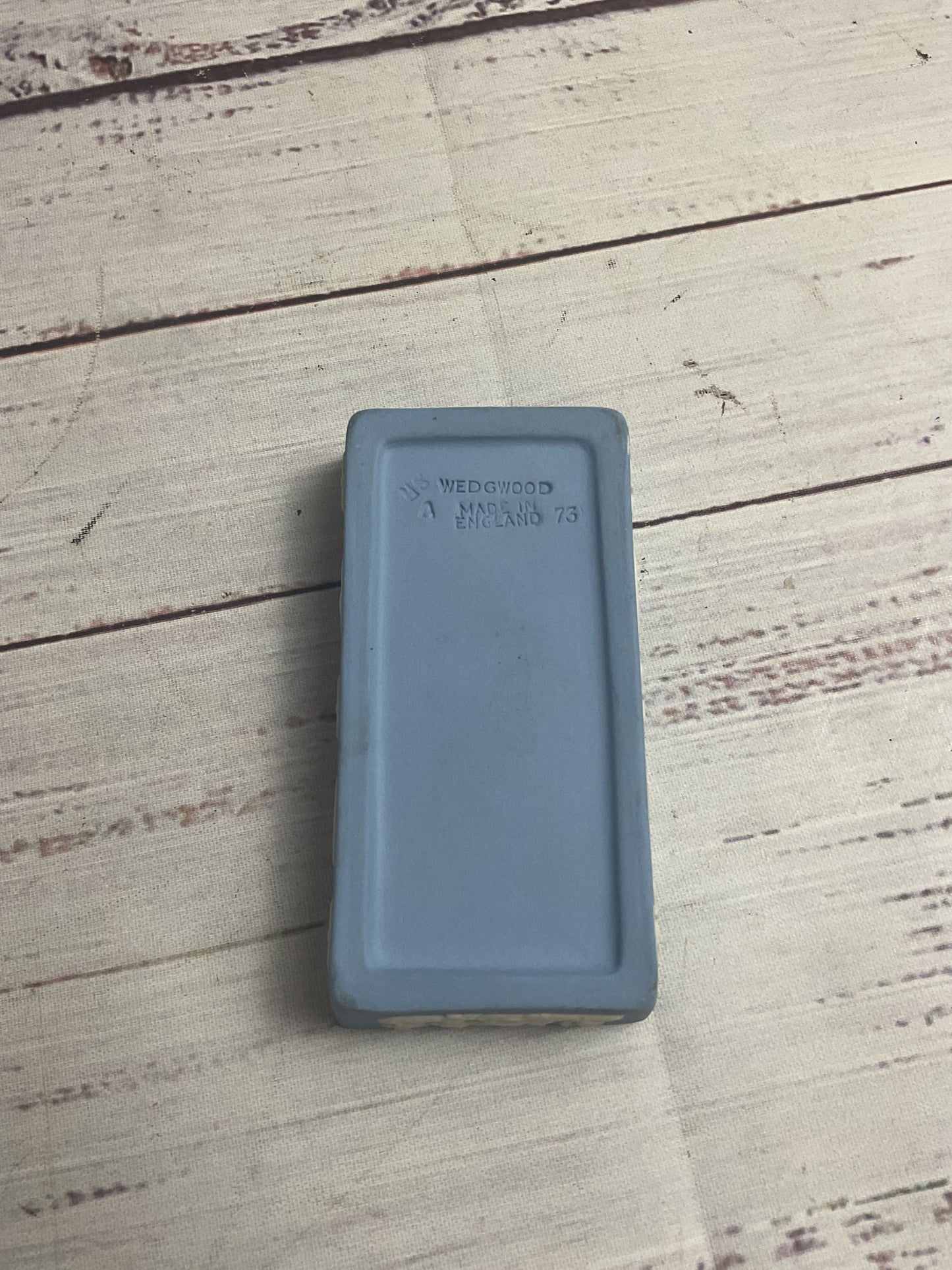 Wedgwood Jasperware Blue Trinket Box