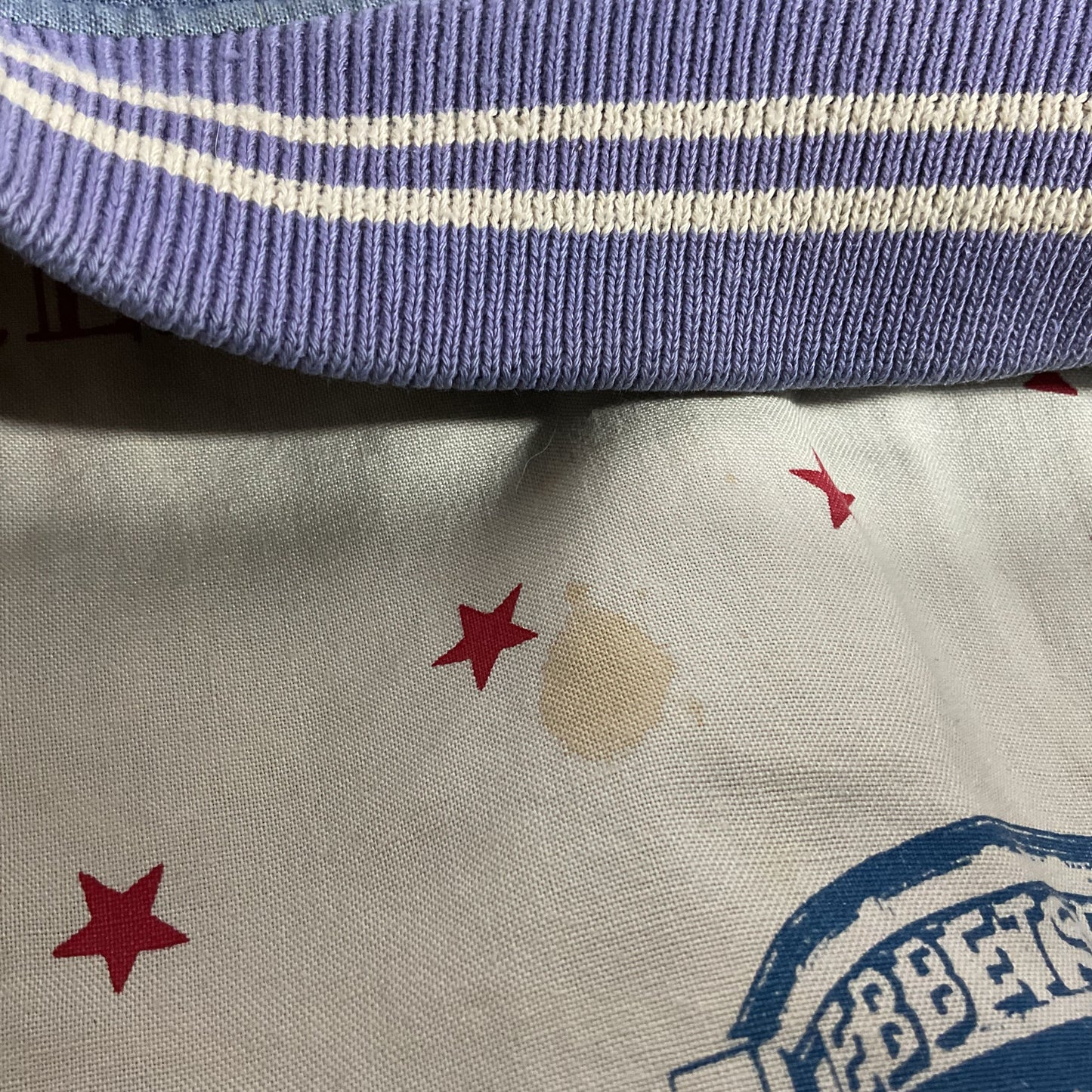 VTG. COPPERTOWN Collection Brooklyn Dodgers Reversible Bomber Jacket- SZ M