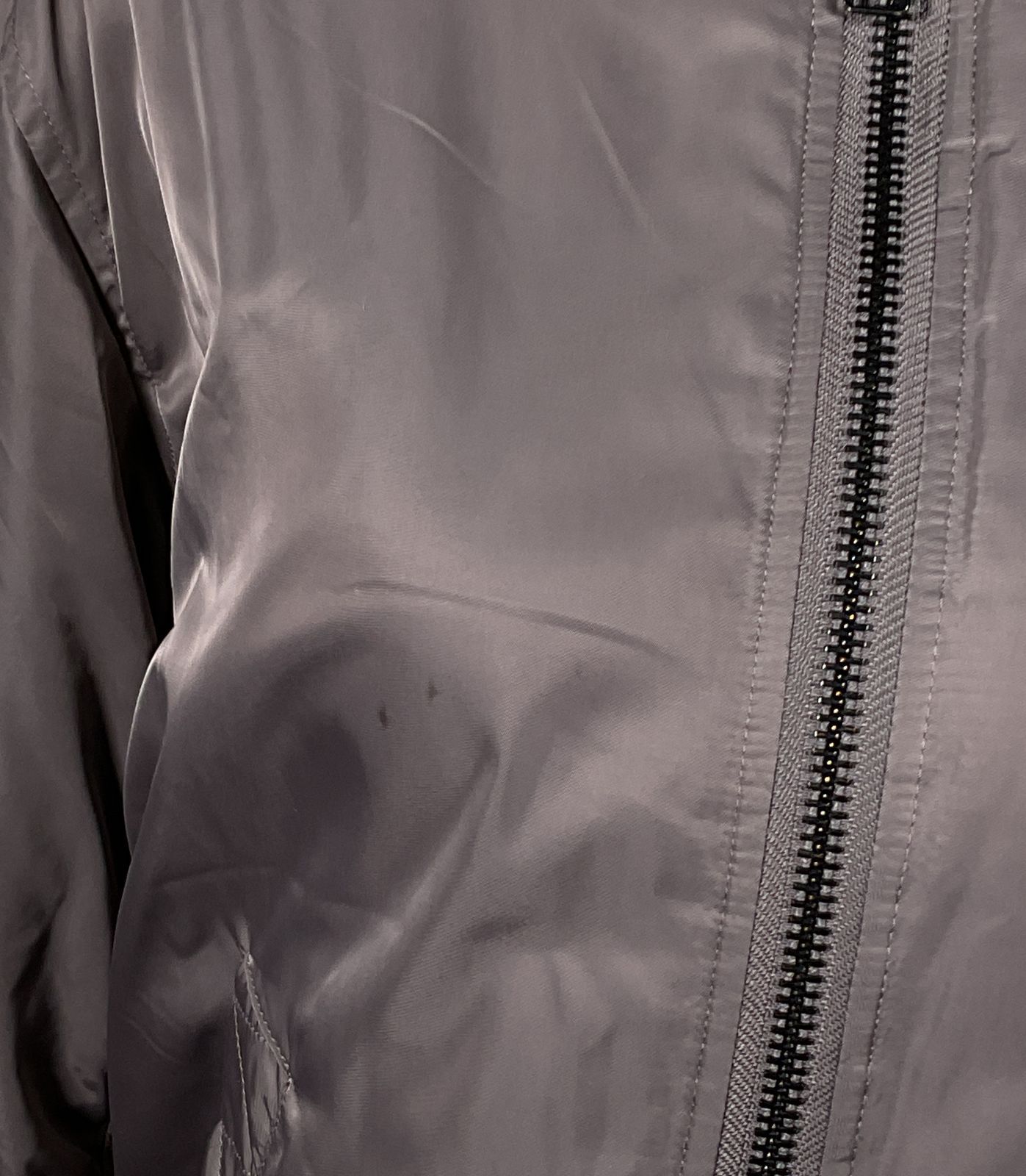 Kith Astor Iridescent Bomber Jacket Taupe S