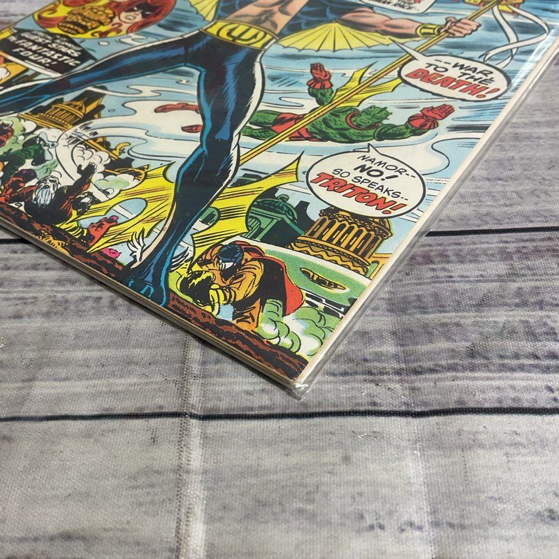 Lot Of 2 Vtg. Savage Sub Mariner #67 & #72 Marvel Comics Ungraded 1974