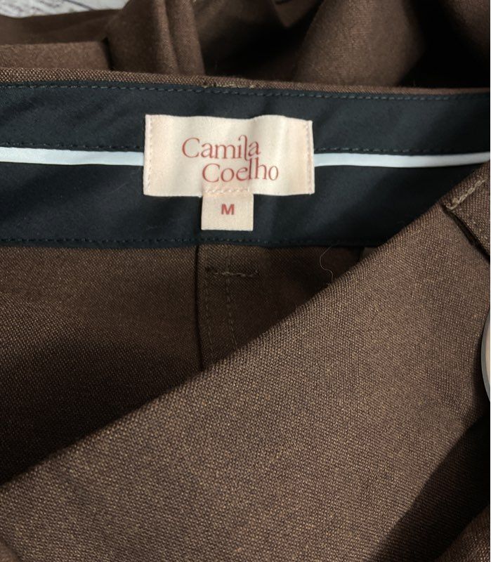 Camila Coelho Xenia Pants Brown M