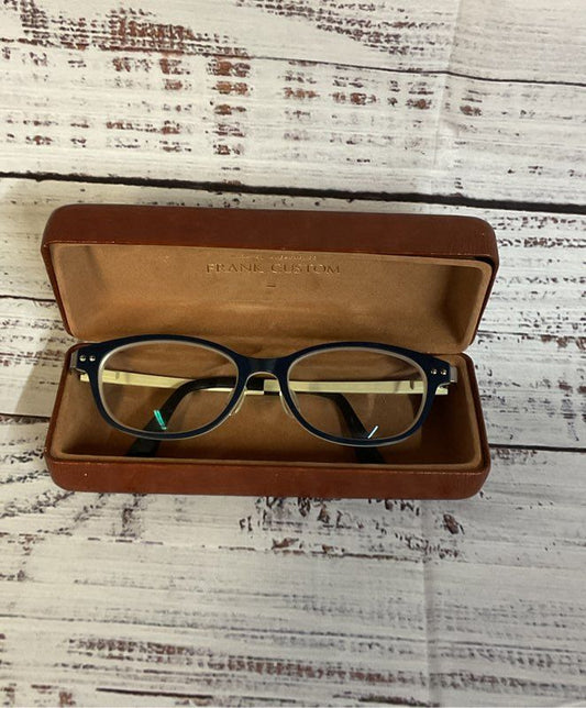 Frank Custom FP6811F Black & White Eyeglasses Frames - Size 140
