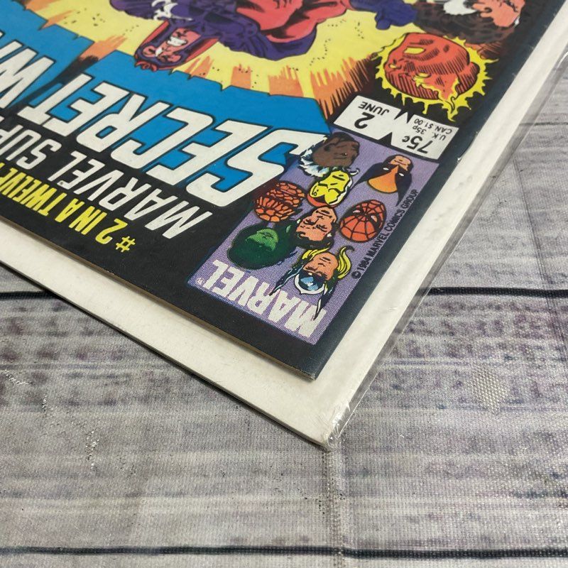 Vtg. Marvel Secret Wars #2 Ungraded Magneto Comic Book 1984