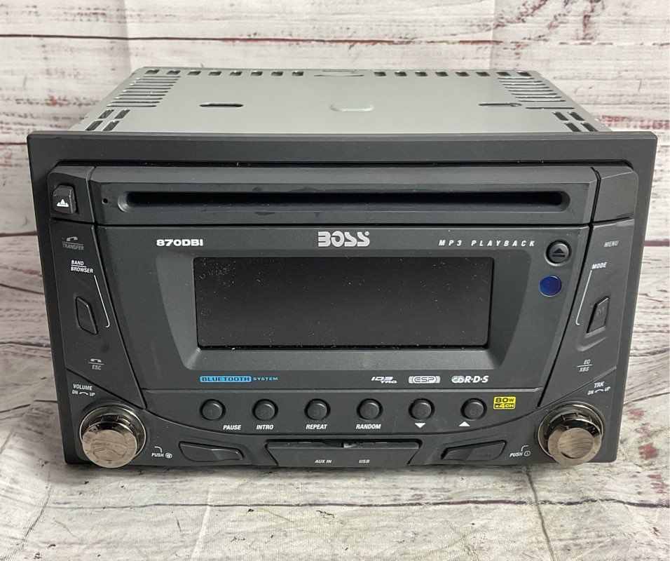 Boss Audio Systems 870DBI AM FM Radio CD Player