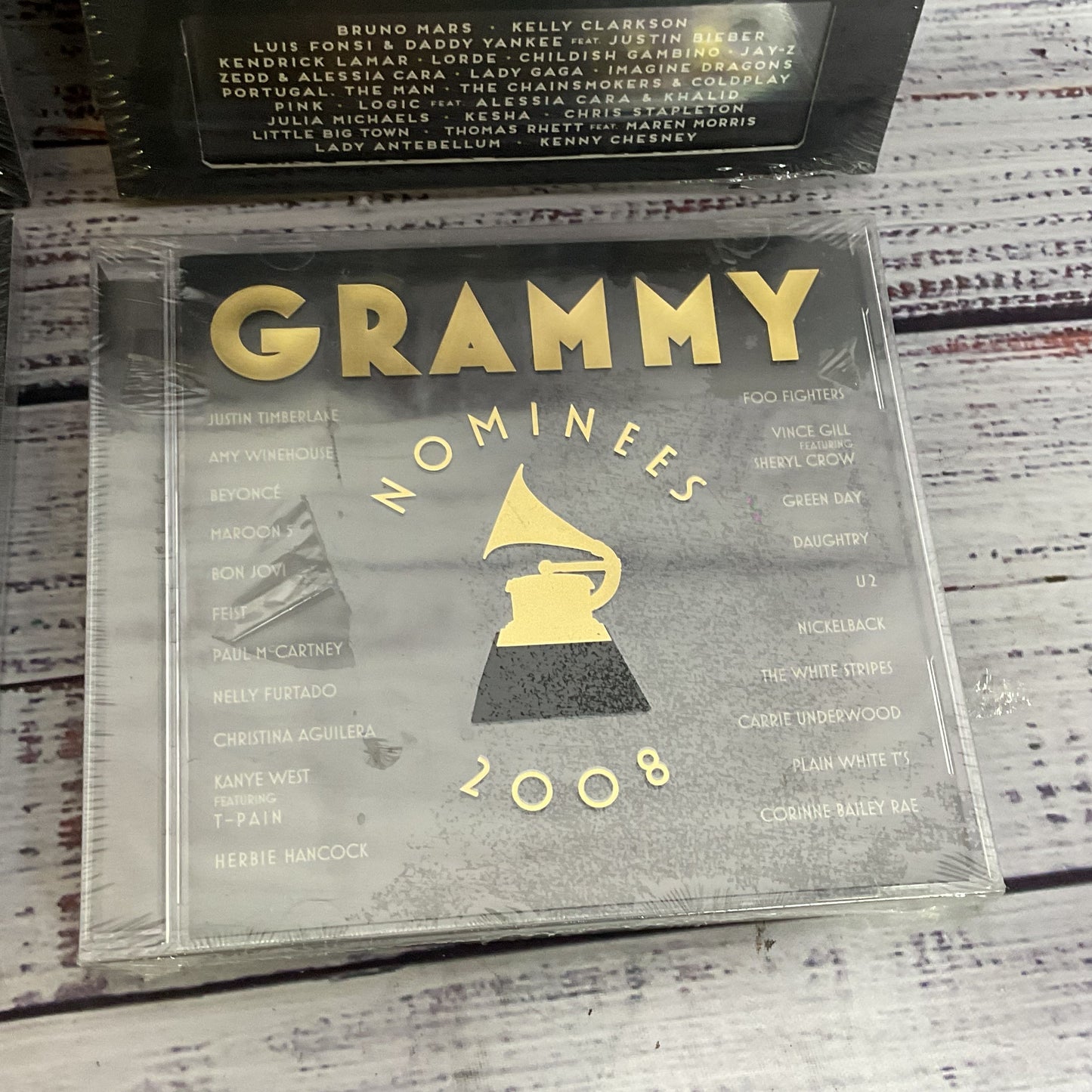 NEW SEALED 2008 & 2018 Grammy Nominees CD's