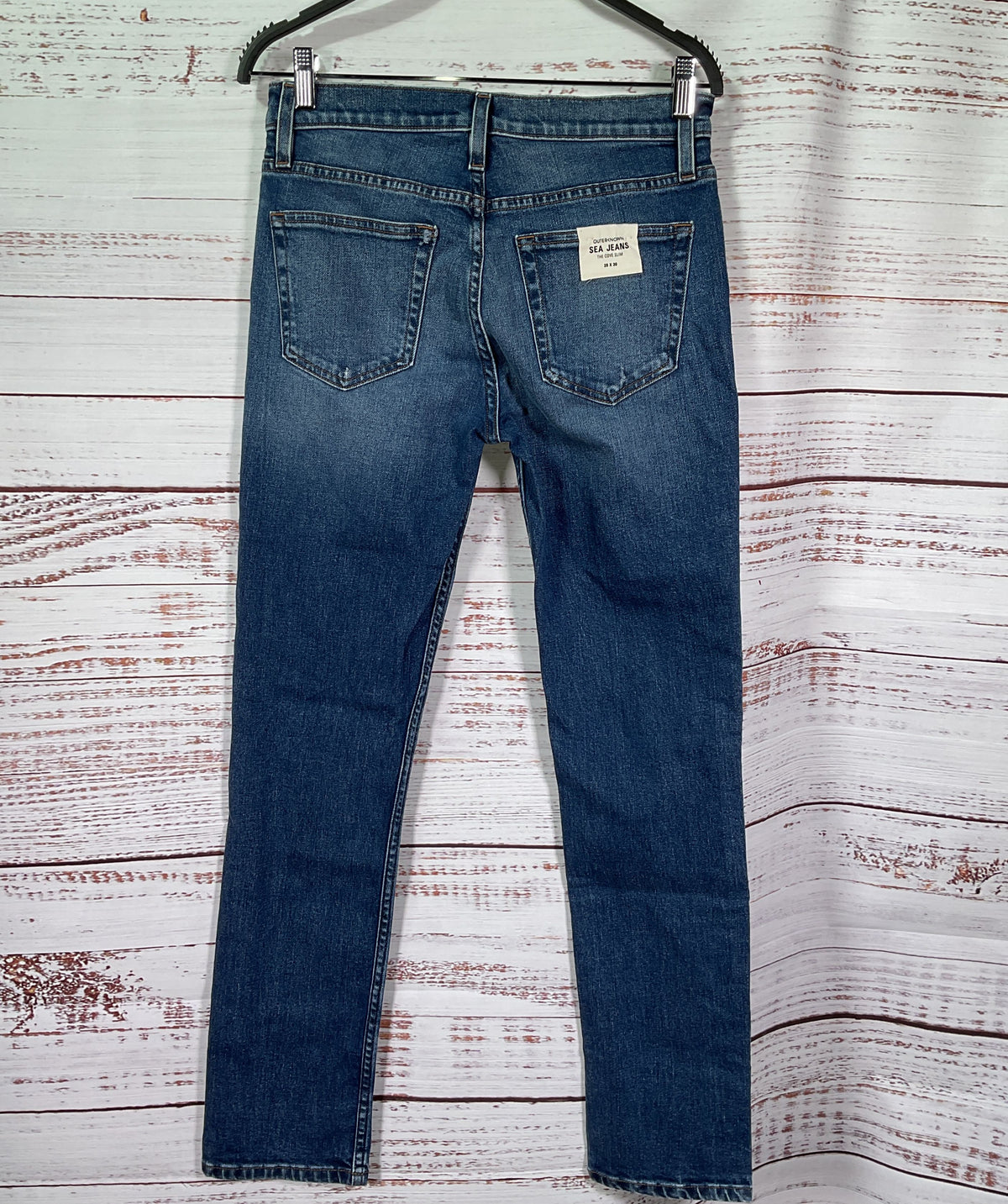 Outerknown The Cove Slim Sea Jeans Blue 28x30