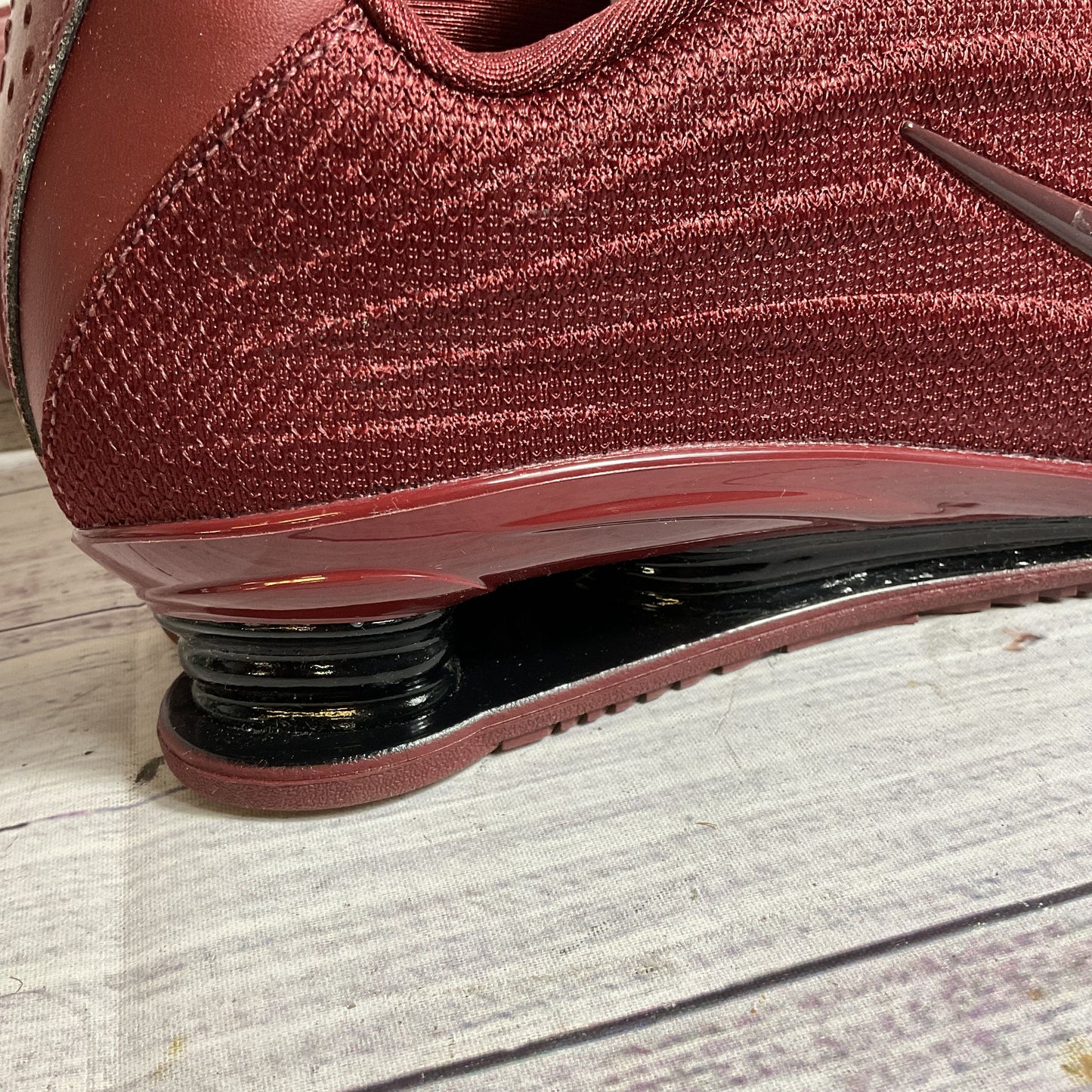 NWOB NIKE Shox Z Burgundy Women's Running Shoes- SZ 10