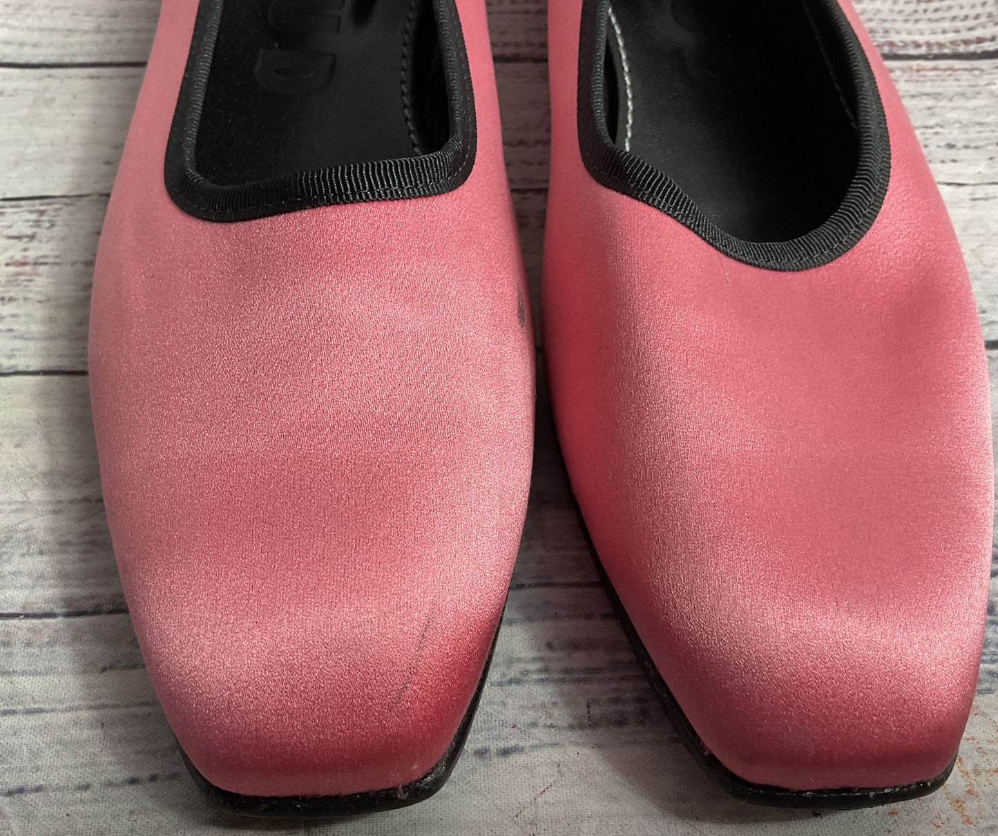 Staud Keith Satin Ballet Flat Blossom 39