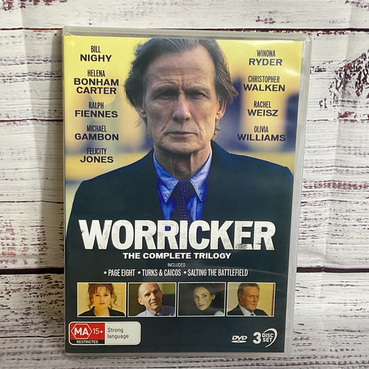 WORRICKER: The Complete Trilogy (3 Disc, DVD) Import, NTSC Region 0