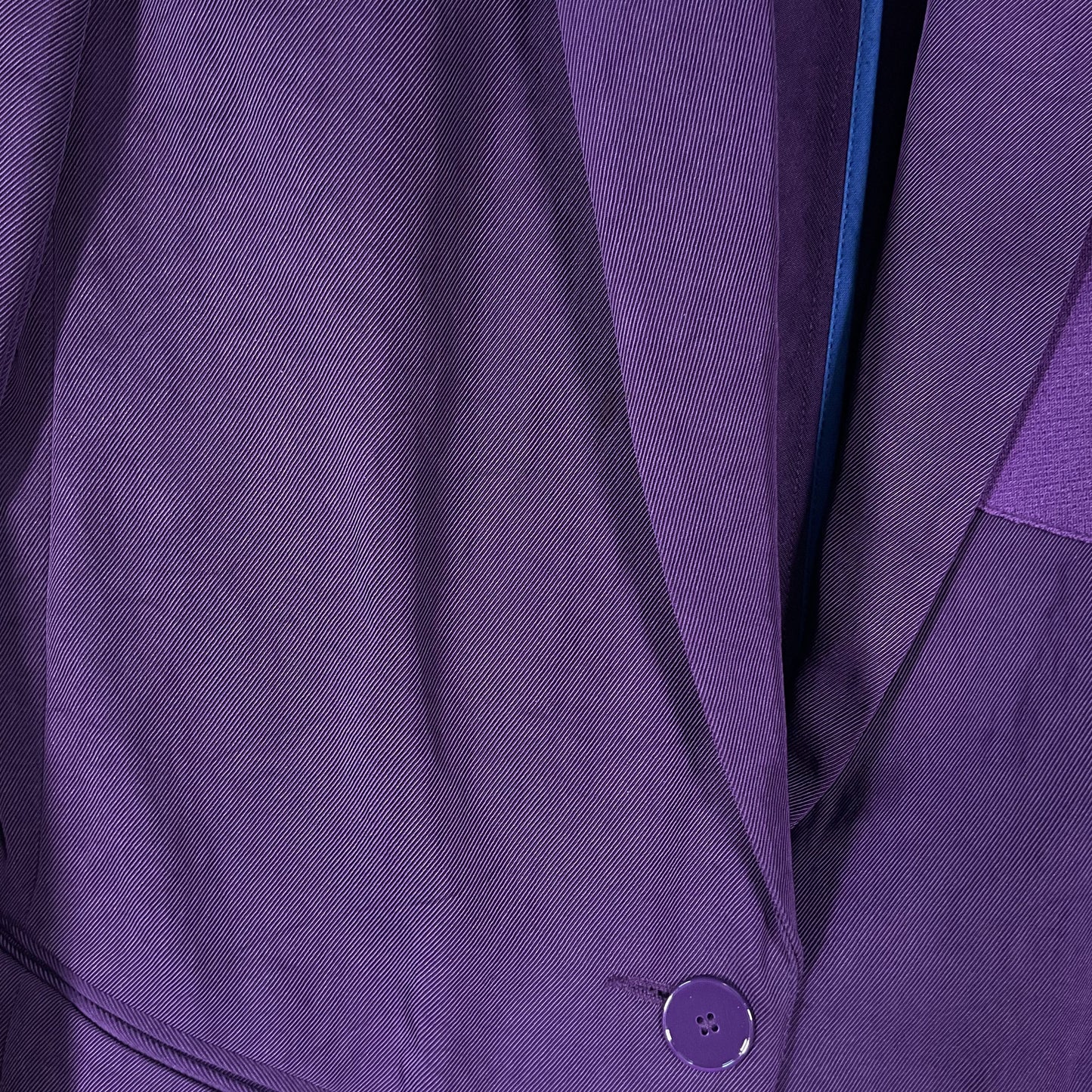 Sandro Valley Purple Single Button Blazer Jacket - Size 38EU 6US