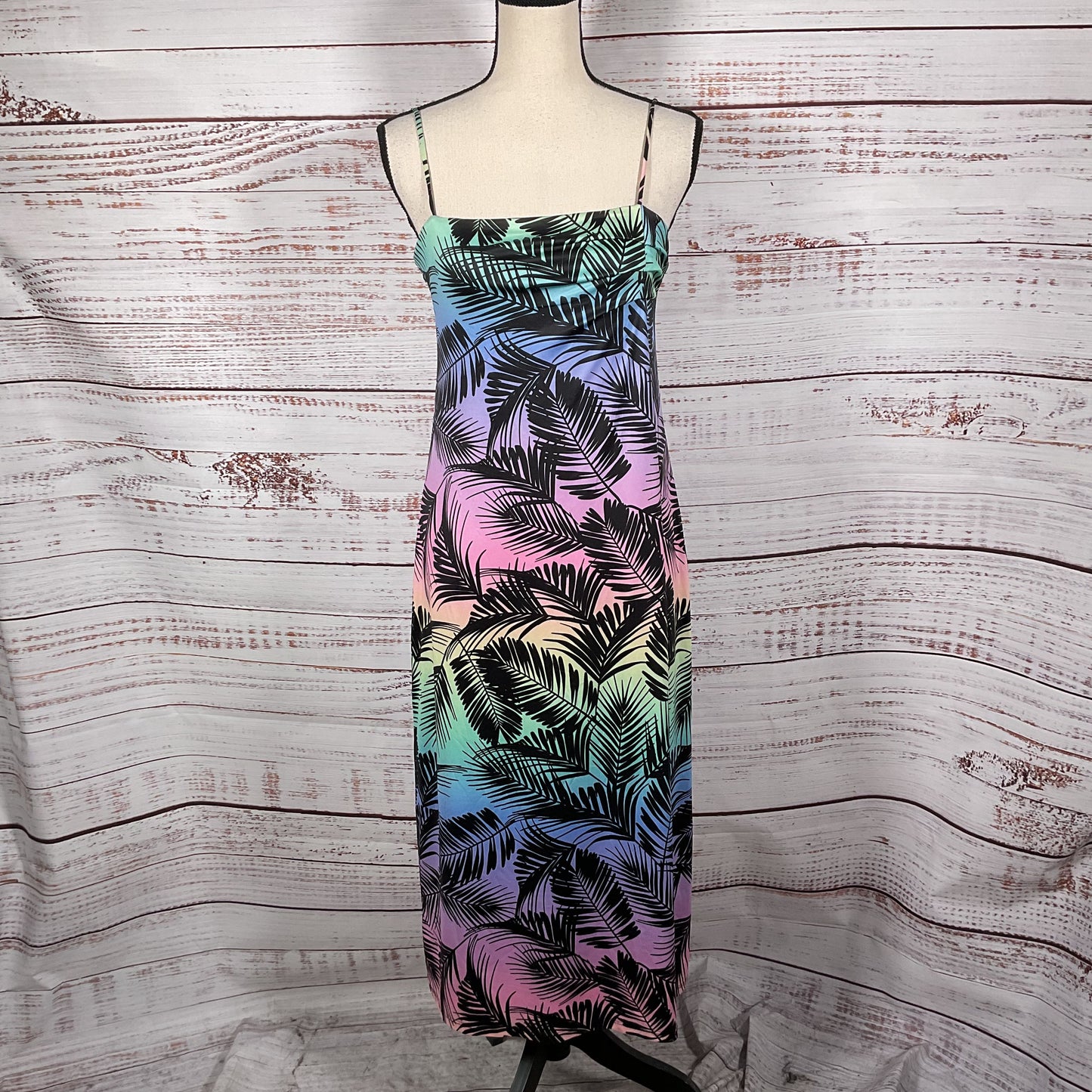 Le Superbe Yamashiro Nights Palm Entourage Dress - Size M New