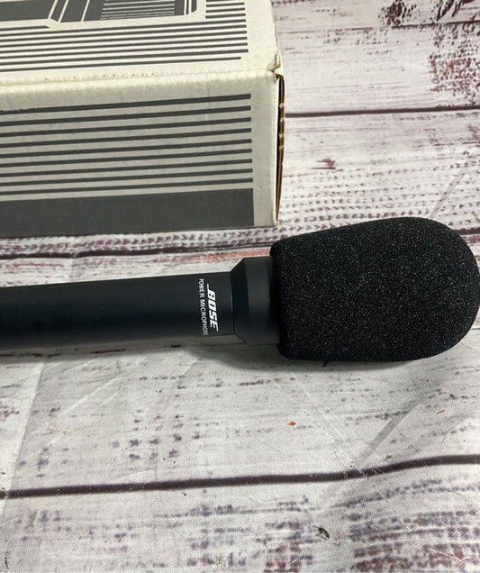 Bose Power Microphone PM-10 Condenser Microphone 5.2 OHM w/ Box & Manual