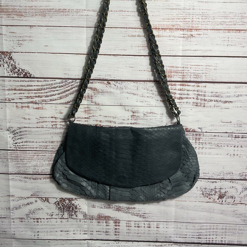 Antik Batik 100% Snakeskin Shoulder Bag Purse