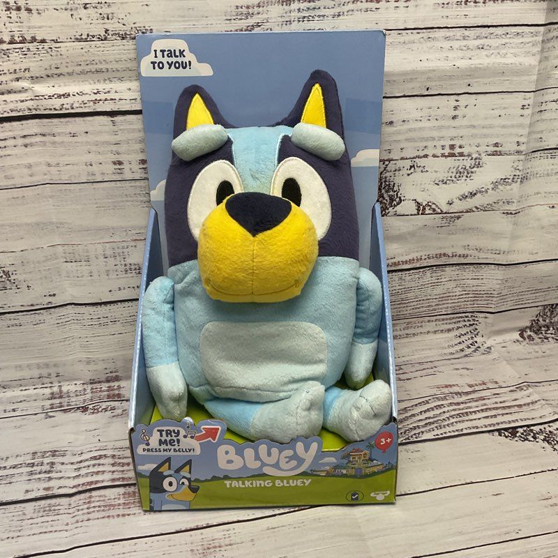 Bluey Sound Effects Talking Plush Toy 9 Phrases New Working