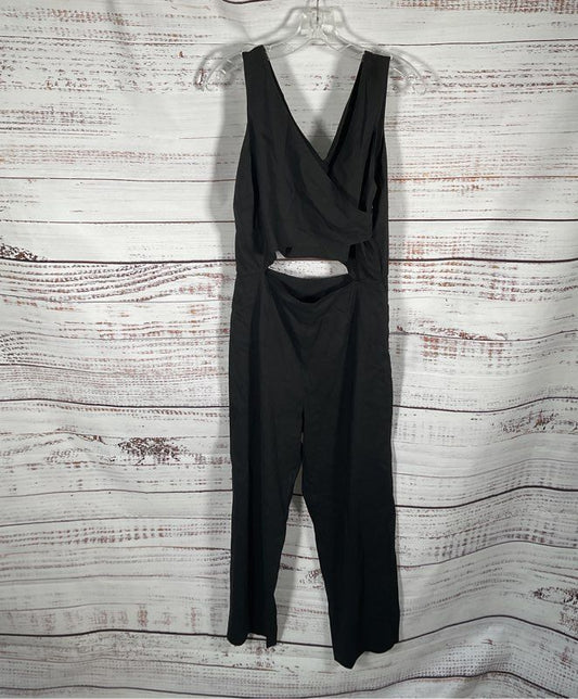 Apiece Apart Women's Black Linen Blend Jumpsuit Size Made in USA