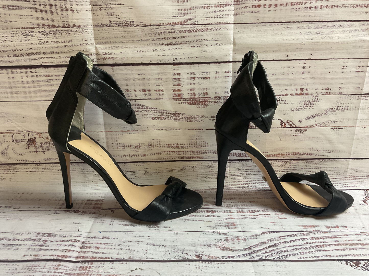 Tony Bianco Black Open Heel Women 8.5