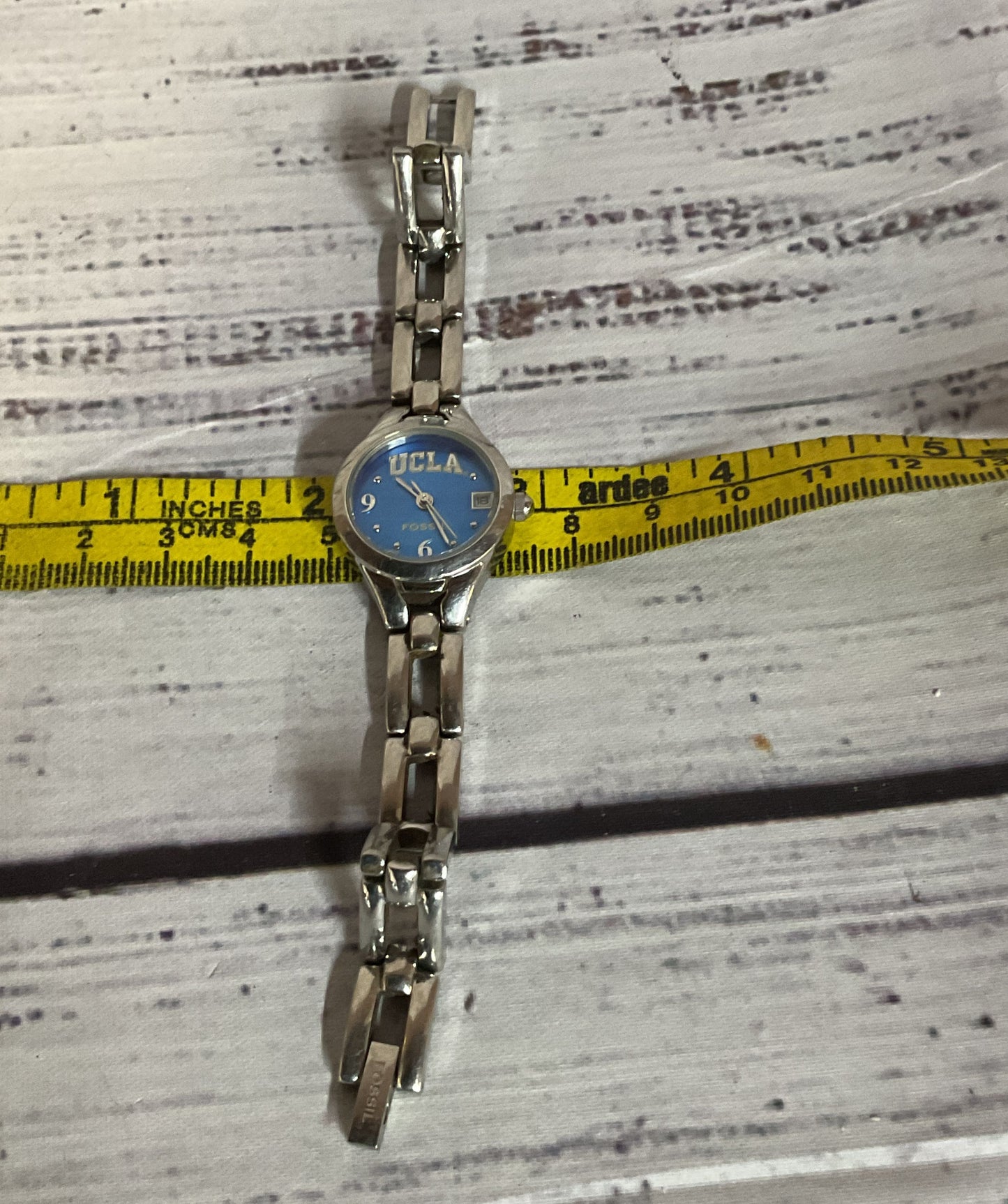 Fossil College Collection LIPR-2674 340611 UCLA Stainless Steel Watch