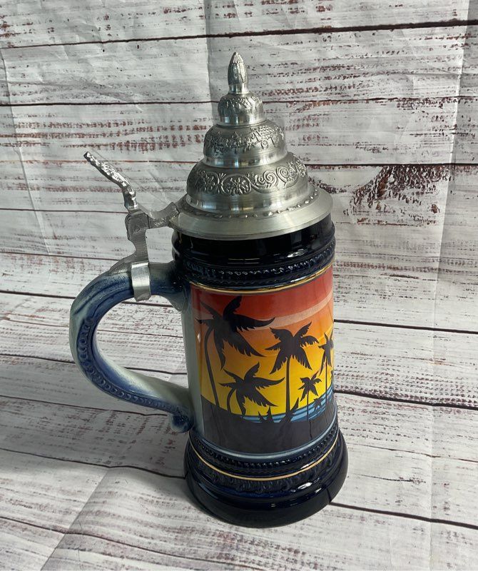 NEW Original King German Stein Tropical Skiing Made In Germany