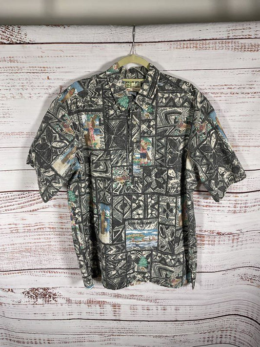 Reyn Spooner 2007 Mele Kalikimaka Limited Issue Hawaiian Traditions Shirt XL