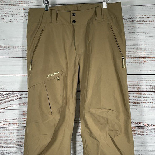 PATAGONIA Gore-Tex Recco Men's Brown Snow Pants- SZ M