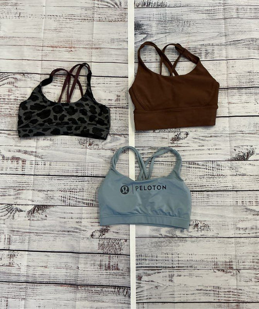 Women's Lululemon Lot of 8 Leggings, Sports Bras, Skirt and Top Size 6