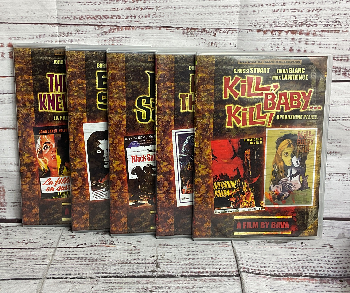 The Mario Bava Collection Volume 1 Boxed DVD Set