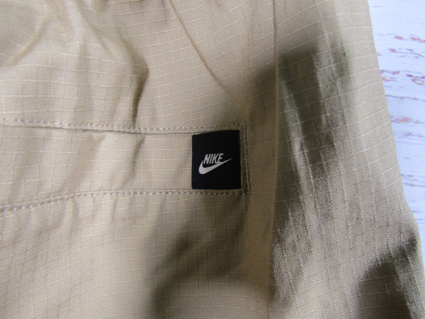 Nike Sportswear Club Men's Parachute Beige Woven Cargo Pants Size XL HV1433-297