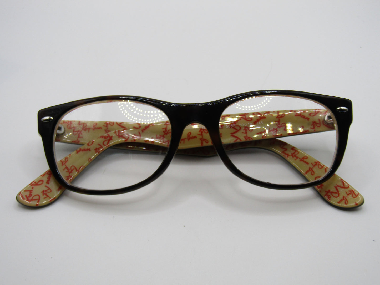 Ray-Ban New Wayfarer Optics Black Eyeglasses Frame RB5184 5057