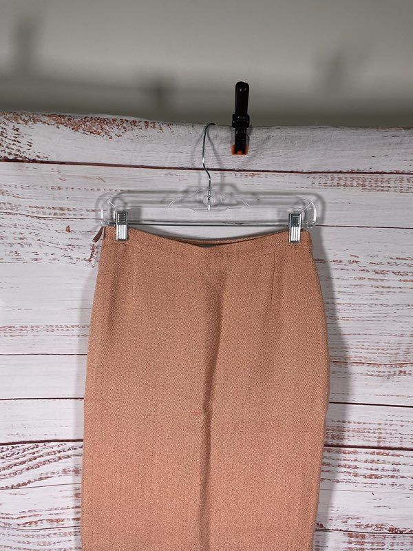 Prada Women's Pink Knit Short Skirt Size 44 EU/ 8 US Straight