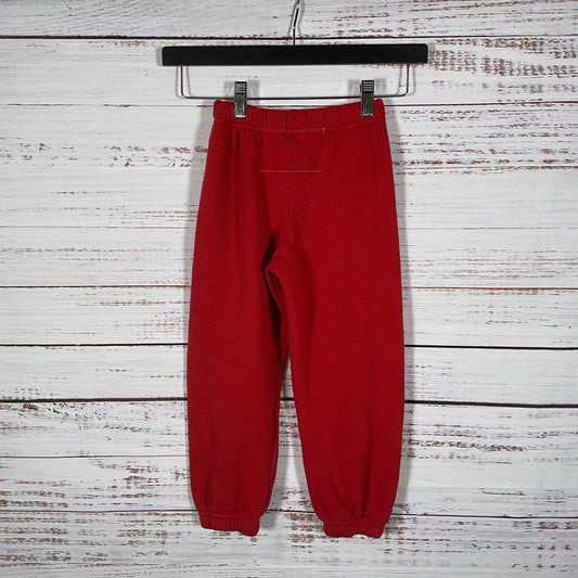 Aviator Nation Red Rainbow Heart Children's Sweatpants - Size 4
