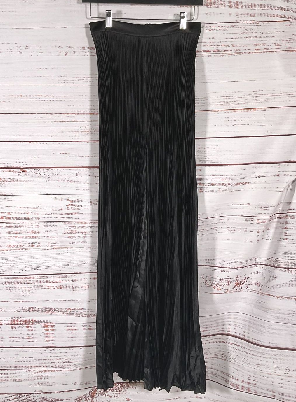 L'IDÉE Bisous Pleated Pants Black 8