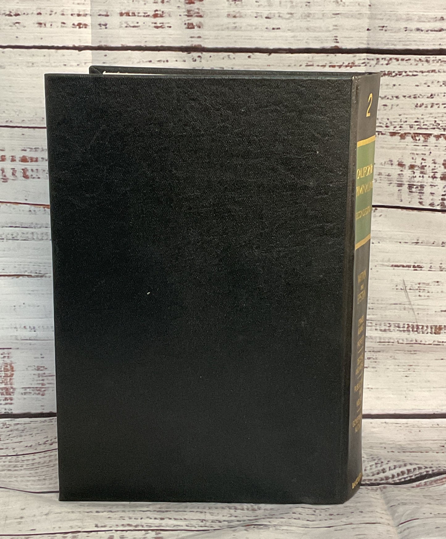 California Criminal Law Second Edition Volume 2 Witkin & Epstein 1989